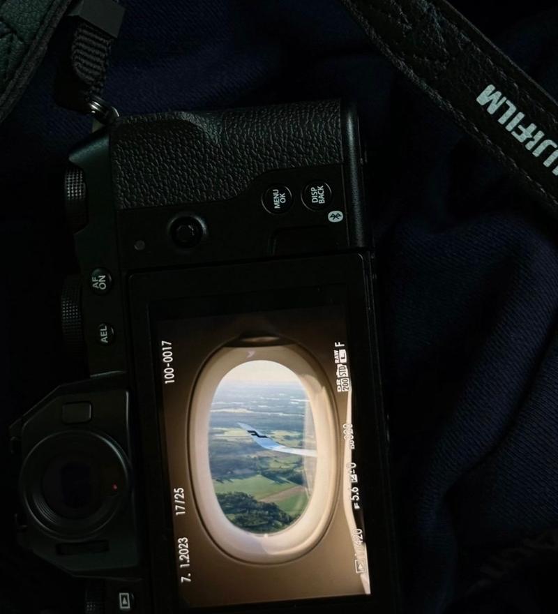 Behind the lens